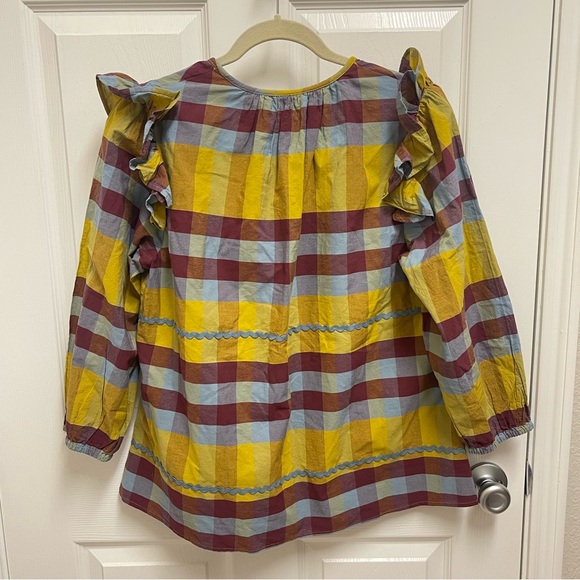 Sunshine Tienda Plaid Blouse - Picture 11 of 11